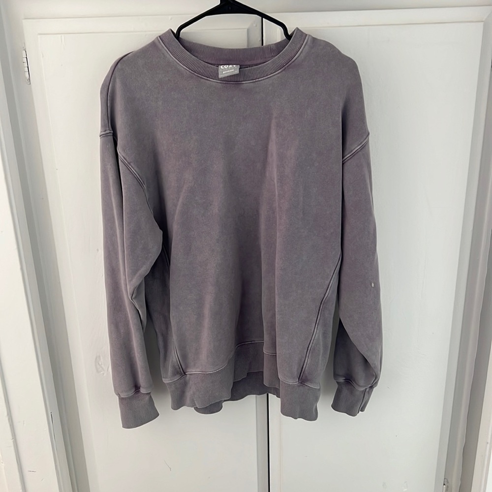 Aritzia TNA Cozy Boyfriend Oversized Crew